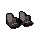 Ghostly clown shoes