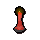Candle (blood red)
