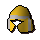 Gold helmet