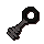 Steel key black