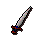Decorative sword -CW Red-