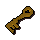 Brass key