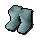 Turquoise boots