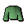 Green robe top