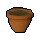 Plant pot -soil-