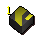 Square stone -Yellow-