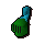 Rune heraldic helm -Guthix-