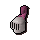 Steel heraldic helm -Fairy-