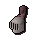 Steel heraldic helm -H.A.M.-