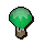 Green balloon