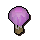 Balão roxo