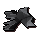 Black spiky vambraces