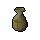 Old chipped vase