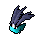 Feather headdress -Blue- (charged)