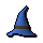 Wizard hat -Blue-