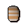 Stripy pirate shirt -orange-