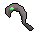 Silver sickle emerald (b)