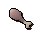 Raw turkey drumstick