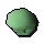 Mint green afro