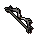 Dark bow -White-