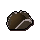 Brown tricorn hat