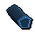 Blue pentagon key