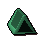 Green triangle key