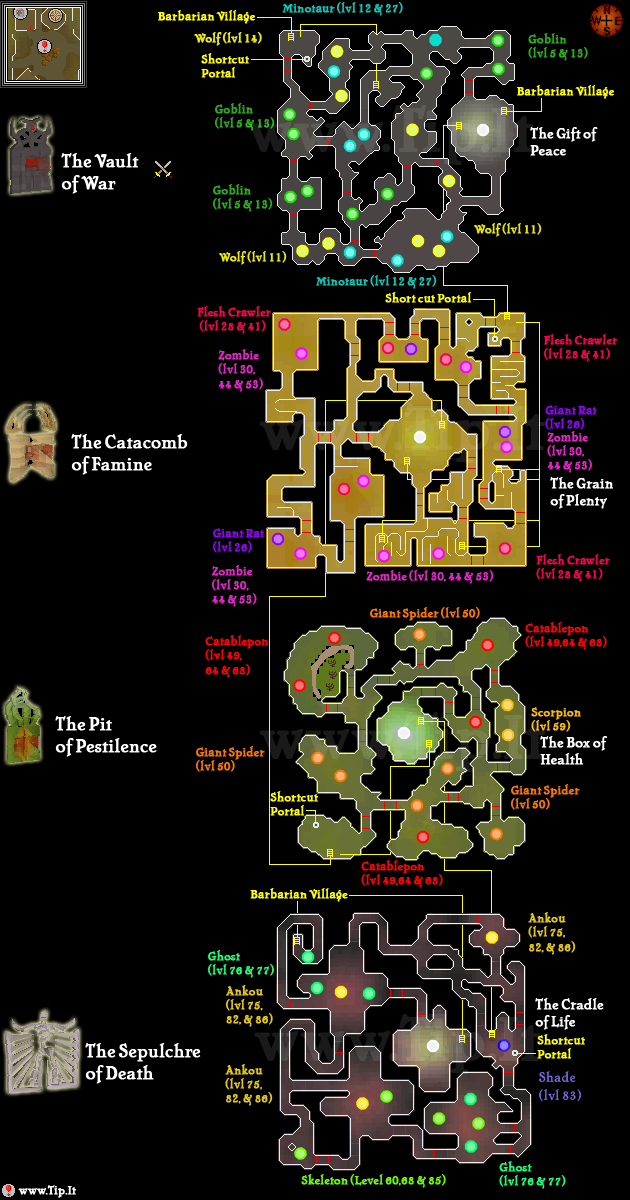 The Best OSRS Maps List Maps for God Wars, Slayer Cave, and More